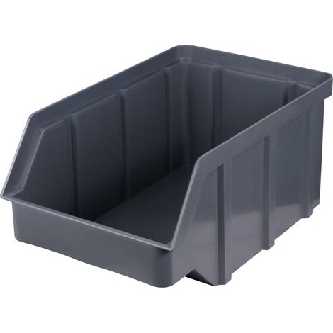 Conteneur d'atelier modèle 5, dimensions 441 x 290 x 213 mm, gris (1/2)