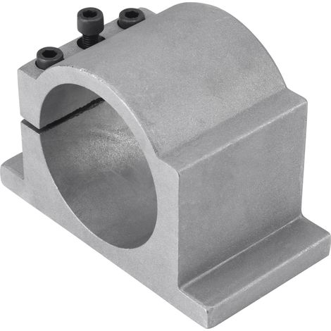 Support de fixation pour moteur de broche CNC en aluminium de 80 mm de diamètre avec vis (80 mm) (1/5)