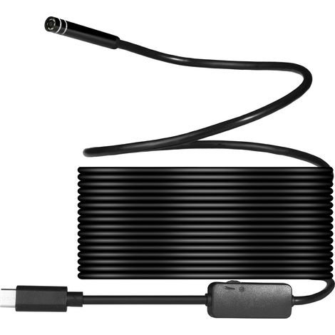 USB-Typ-C-Endoskopkamera, ausgestattet mit einem 7-mm-Sensor und einem 10 Meter langen Kabel. (1/5)