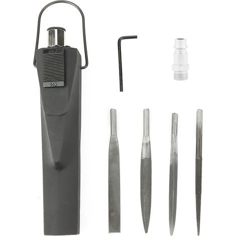 YWBL-WH Fichier à Alimentation à Air Rapide en Douceur, Maintenance Facile, Idéal pour Divers Matériaux, contrôlé par un Commutateur de Position, Facile à Utiliser, Fichier Pneumatique, (1/5)
