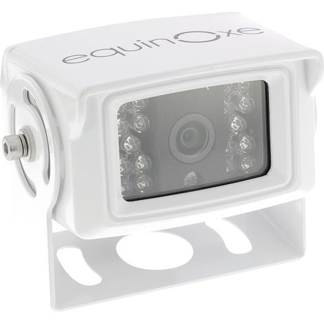 Caméra de recul filaire 18 leds blanche – Vision nocturne 120° – Étanchéité IP69K – Compatible avec écran 402880B – Equinoxe (1/2)