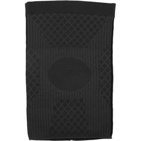 Genouillère tricotée en nylon élastique tissé pour basketball et volleyball (taille XL)