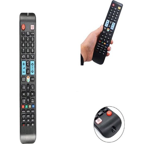 TELECOMANDO UNIVERSALE SAMSUNG COMPATIBILE LCD, LED, HDTV SMART COME ORIGINALE