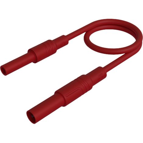 Hirschmann Test & Measurement MAL S GG-B 25/2,5  rt Sicherheits-Messleitung 4 mm Sicherheits-Stecker