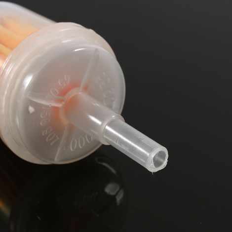 2x Universal-Kraftstofffilter für Benzin-Inline-Schlauch im Automotor, wiederverwendbar, 6-8 mm Schlauch (1/5)