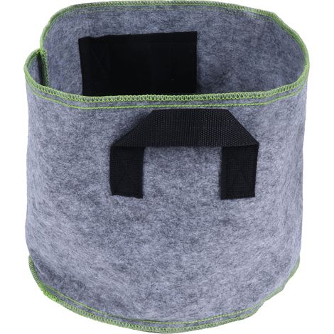 Sac de culture en non-tissé pour jardinage 30x25cm 5 gallons pot de plantation écologique pour extérieur