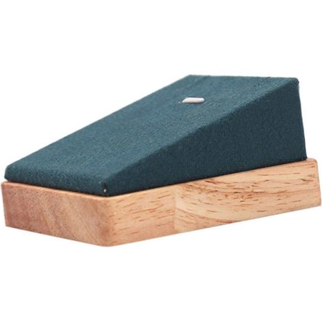 Présentoir à colliers et pendentifs, porte-colliers, présentoir de bureau simple, étagère de rangement pour bijoux, organisateur de bijoux pour chambre ou soirée-Green (1/5)