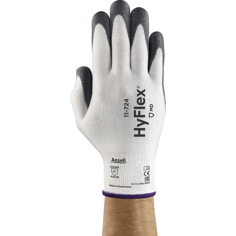 Ansell, Gants de travail HyFlex® 11-724, noir, lot de 12 (1/5)