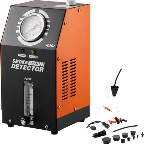 Détecteur de fuites automobile, testeur EVAP avec pompe intégrée, manomètre et débitmètre, diagnostic 12V pour voitures, camions et bateaux. (1/5)
