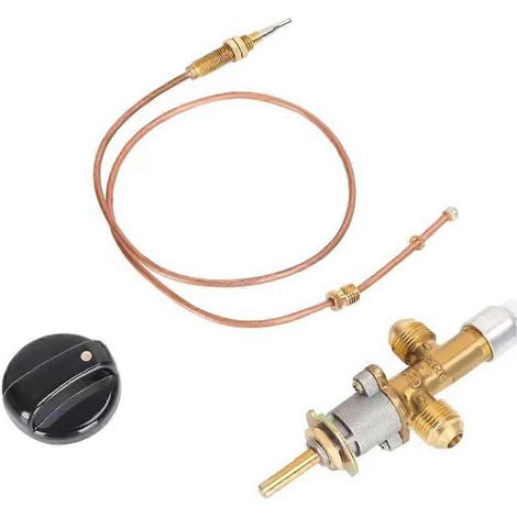 Kit de vanne de contrôle de panne de flamme pour foyer au gaz (comme illustré) (1/5)