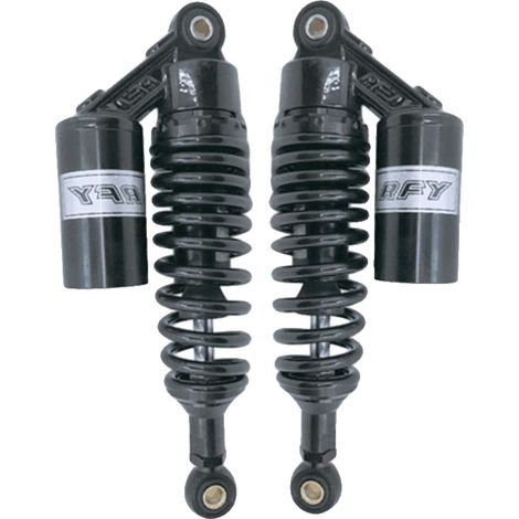 Amortiguador neumático para motocicleta, construcción de aluminio resistente, rendimiento ajustable, M99-35-1 (1/2)