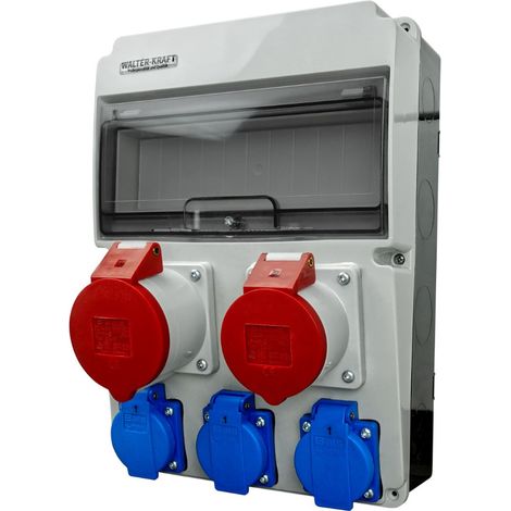 Quadro elettrico portatile da cantiere 32A 16A 3X230V con prese