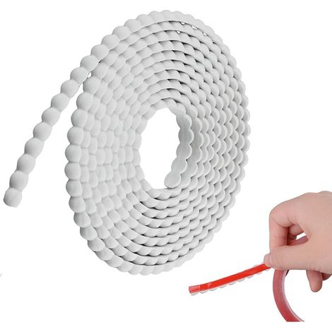 - Moulure flexible auto-adhésive, 1 pièce, non finie, 3D, autocollante, pour bricolage, moulures décoratives en forme de perle, peignables, pour le mur, à coller et à peler, pour décoration de (1/5)
