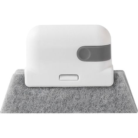 Brosse de nettoyage de rainure de fenêtre 2 en 1, outil de nettoyage de seuil de piste détachable à main détachable pour le nettoyage de la maison (1/5)