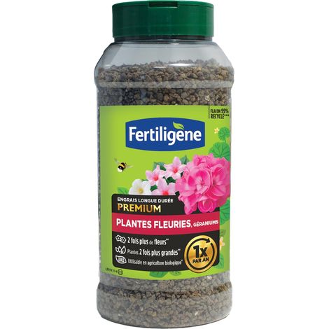 Engrais longue durée plantes fleuries, géraniums 600g (1/5)