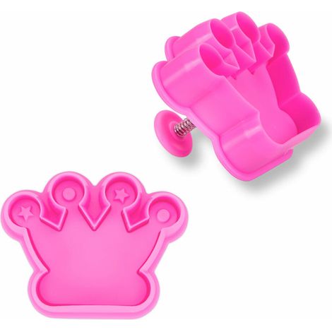 Städter Krone  Ausstecher 6 cm Pink (1/5)