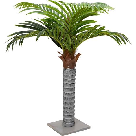 Palme Künstlich 6 Blätter 100 cm Grün