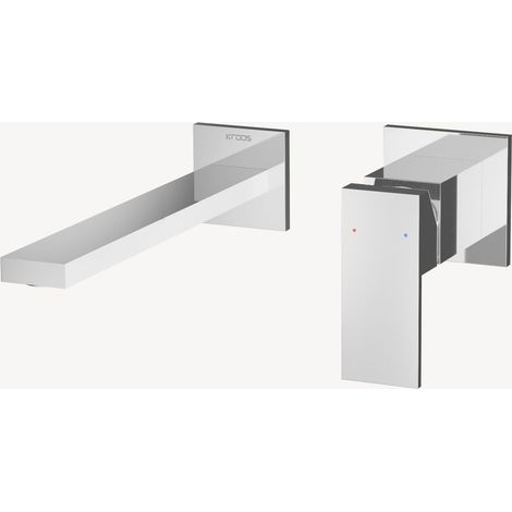Miscelatore lavabo da incasso cromato - Sirius