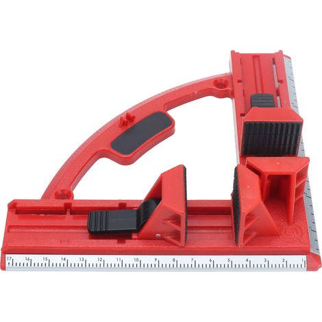 Équerre de serrage 7 pouces, pince d'angle réglable avec verrou pour menuiserie, outil de fixation de coin (1/5)
