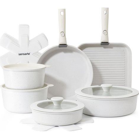 17-Piece Cookware Set for All Heat Sources Suitable for Induction (1/5)
