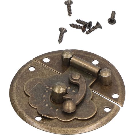 Un ensemble de 10 fermoirs de boîte à bijoux vintage, alliant styles classique et moderne, durables et polyvalents. (1/5)