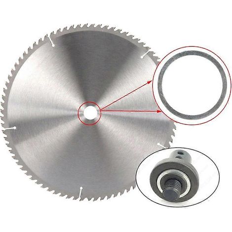 Ensemble de 6 bagues de réduction pour scies circulaires - Bague de conversion - Équipement d'atelier pour scies circulaires (1/5)