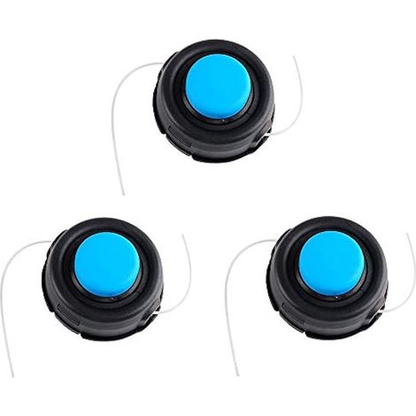 Lot de 3 têtes de Rechange T35 pour débroussailleuse Husqvarna 531300183 - Tête de taraud à Arbre Droit pour Tondeuse 323L 323R 324LX 343F (1/5)