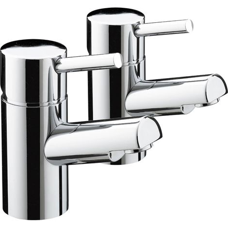 Bristan Prism Basin Taps - Chrome Plated (1/2)