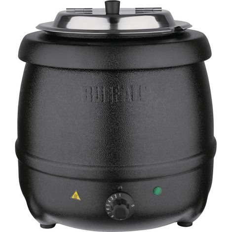Buffalo Soup Kettle. 10 Litre. Black (1/5)