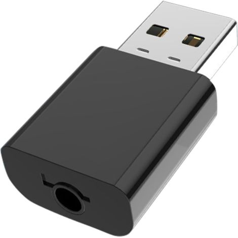 Adattatore audio wireless trasmettitore e ricevitore, convertitore audio per sistema stereo, connessione senza driver (1/5)