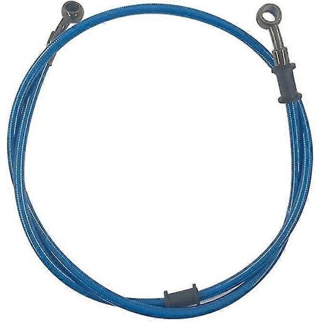 Durite d'huile tressée pour frein et embrayage de moto, 60/90/120 cm, compatible avec les motos - 3TT304820-BL-60 (1/5)