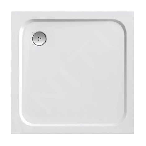 Ravak Galaxy Pro Chrome - Receveur de douche Perseus Pro-100 chrome, 1000x1000 mm, blanc XA04AA01010 (1/4)
