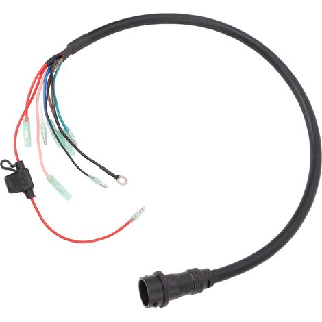Faisceau de câbles de remplacement à 7 broches pour moteur hors-bord 61T 82580 00 T25 T30HP (1/5)