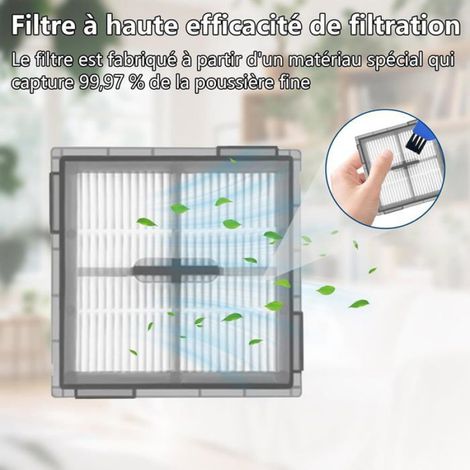 Kit 21 Pièces pour Roborock Q10 S5+ - Brosses Filtres Sac - Entretien Robot Aspirateur DVD INTERACTIF - DVD EDUCATIF (1/5)