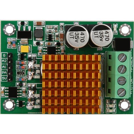 Module de commande de moteur CC 30 A, carte de commande de moteur en pont en H haute puissance et de précision (1/5)