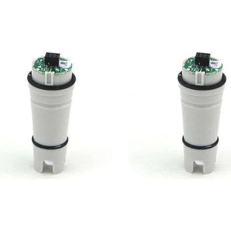 2X PH Mètre Remplacement électrode Sonde PH Testeur de Qualité de L'Eau Pièce de Rechange Sonde pour Aquarium PH Mètre Sonde pour PH818 (1/5)