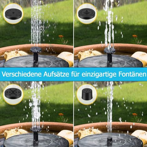 Solar Springbrunnen Fur Miniteich