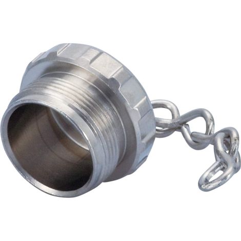 HUMMEL Schutzkappe M16 Power für Steckverbinder mit Innengewinde Verliersicherung mit Kette und Öse incl. Schraubverriegelung M16 - 1 Stück
