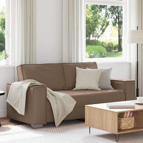 Sillón sofá Capuchino 180 x 78 x 84 cm Cuero artificial