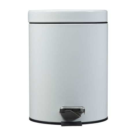PAPELERA PL. CEP GRIS C/TAPA PEDAL 5