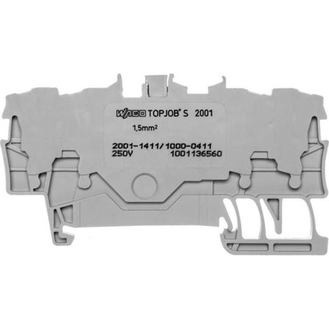 4-adriger Stecker 1,5 mm² Diode grau Topjobs 2001-1411/1000-411
