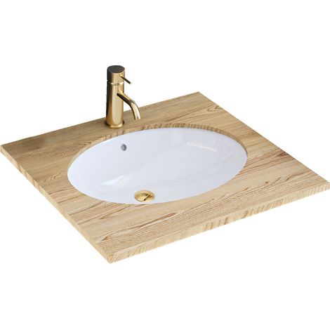 LAVABO SOTTOPIANO REA NEL WHITE (1/5)