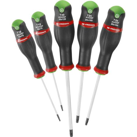 Jeu de 5 TOURNEVIS pour vis TORX PLUS Tamper Resistant