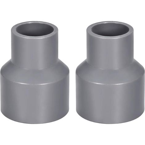 Réducteur de Tuyau PVC DWV Hub 40 Gris 20mm x 32mm Douille 2Pcs (1/3)