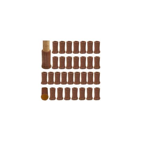 Protective Chair Leg Socks, 32-Piece Set, Non-Slip Furniture Pads, Reduces Noise and Scratches (1/5)