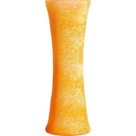 Vase Gieler Style Art Deco en Cristal Mustard - Mostaza vieilli en cristal style art deco (1/2)