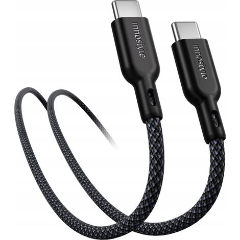 Innostyle USB-C-Schnellladekabel für iPhone und Samsung, USB Typ C, 60 W, 2 m (1/5)