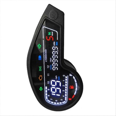 12V LCD-Digitaltacho für Honda-Motorräder (1/5)