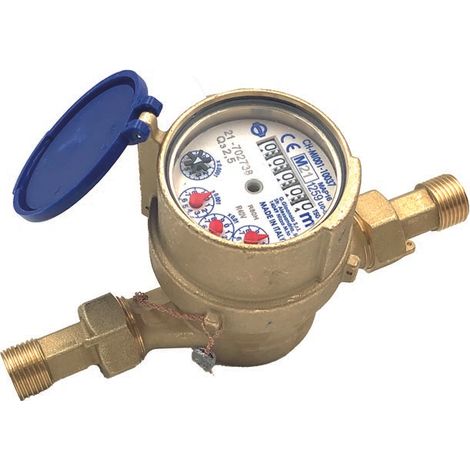 Contatore acqua fredda quadrante asciutto 1/2