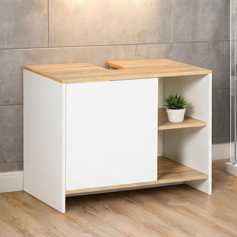 Meuble de salle de bain en melamina de Madeira 77 x 45 x 60 cm (1/5)